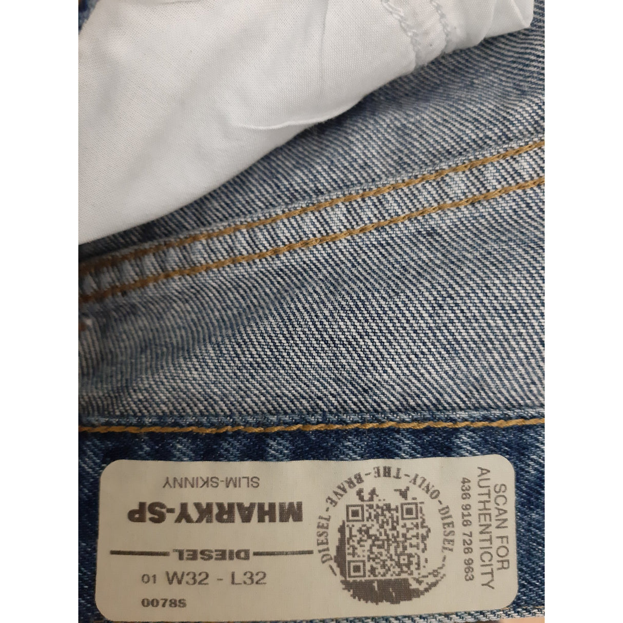 Jeans Diesel Cotton Blå Str. W32 L32