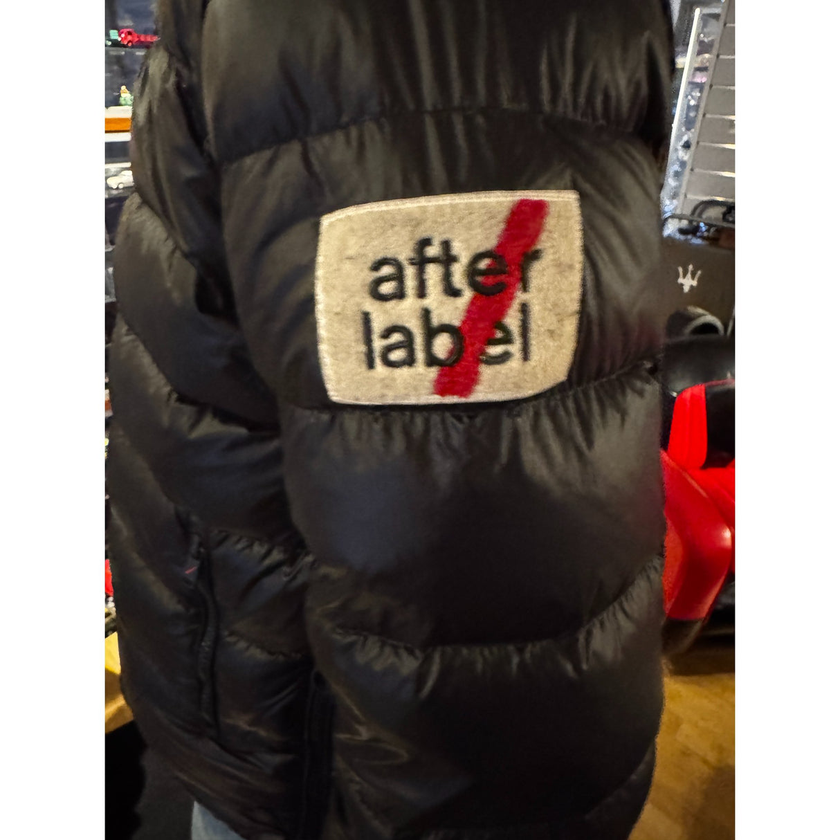 Pent brukt jakke herre After Label str. M svart