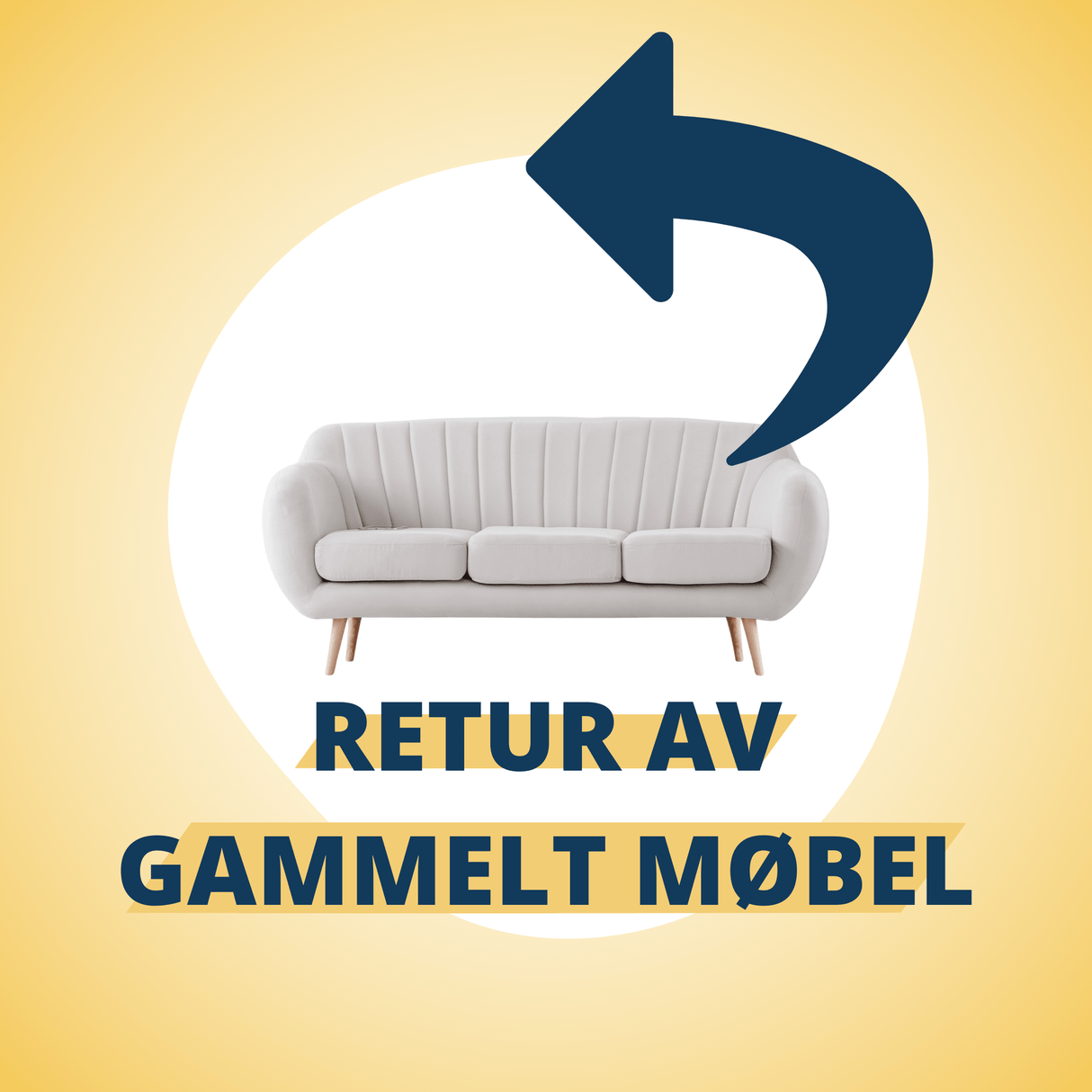 Retur av Gammelt Møbel fra Gjenbruksgiganten