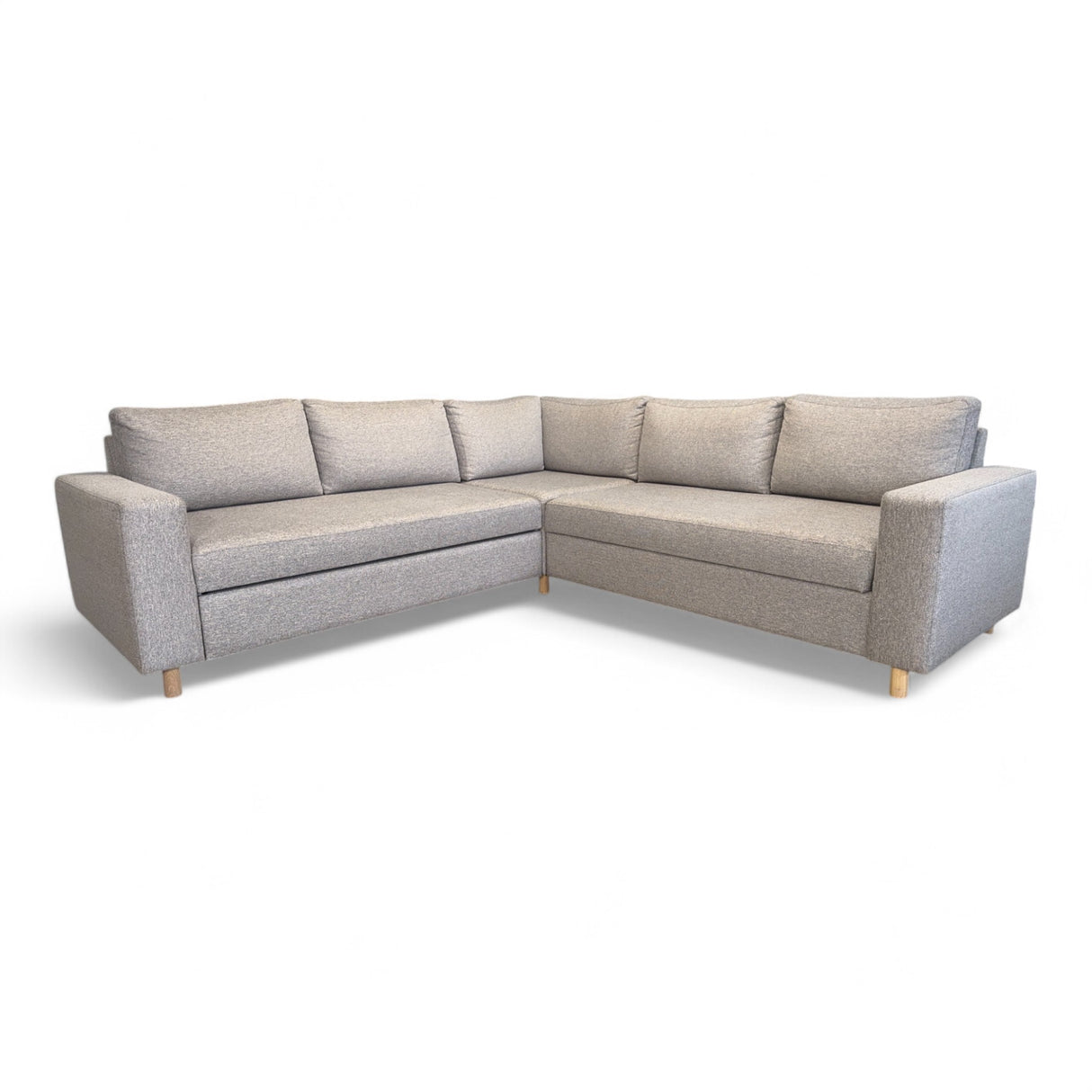 Nyrenset hjørnesovesofa
