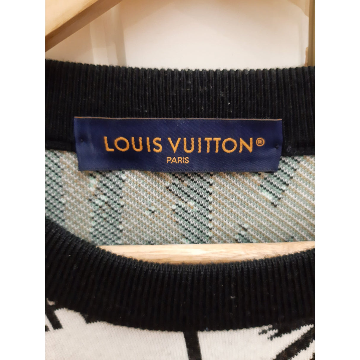 Genser herre Louis Vuitton Flerfarget Str. M Som ny