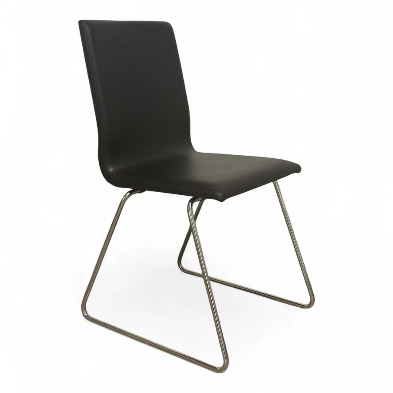 Nyrenset Svart Konferansestol / Spisestol Ikea
