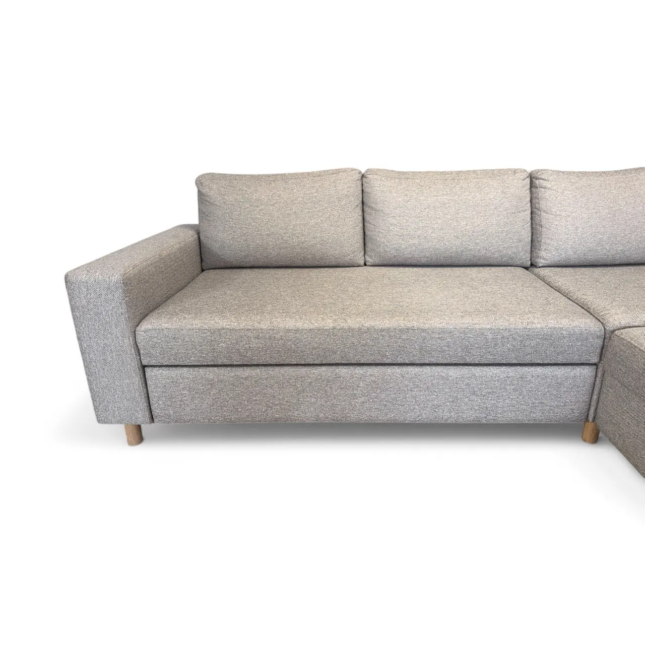 Nyrenset hjørnesovesofa