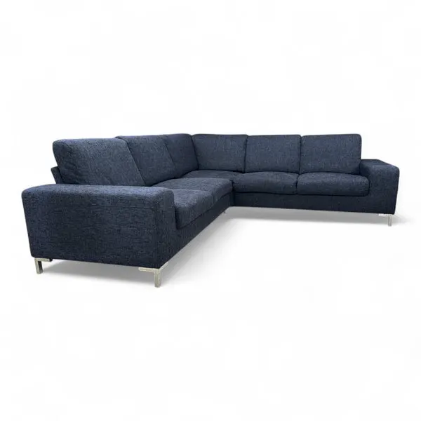 Nyrenset Hjørnesofa svart, bilde 2