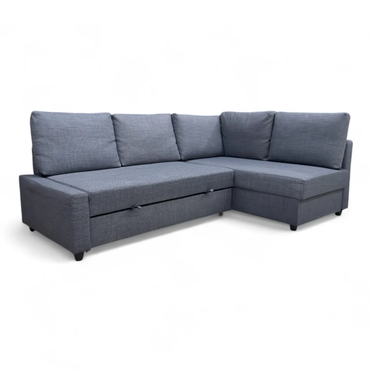 Nyrenset Sovesofa med oppbevaring og sjeselong høyre grå IKEA Friheten