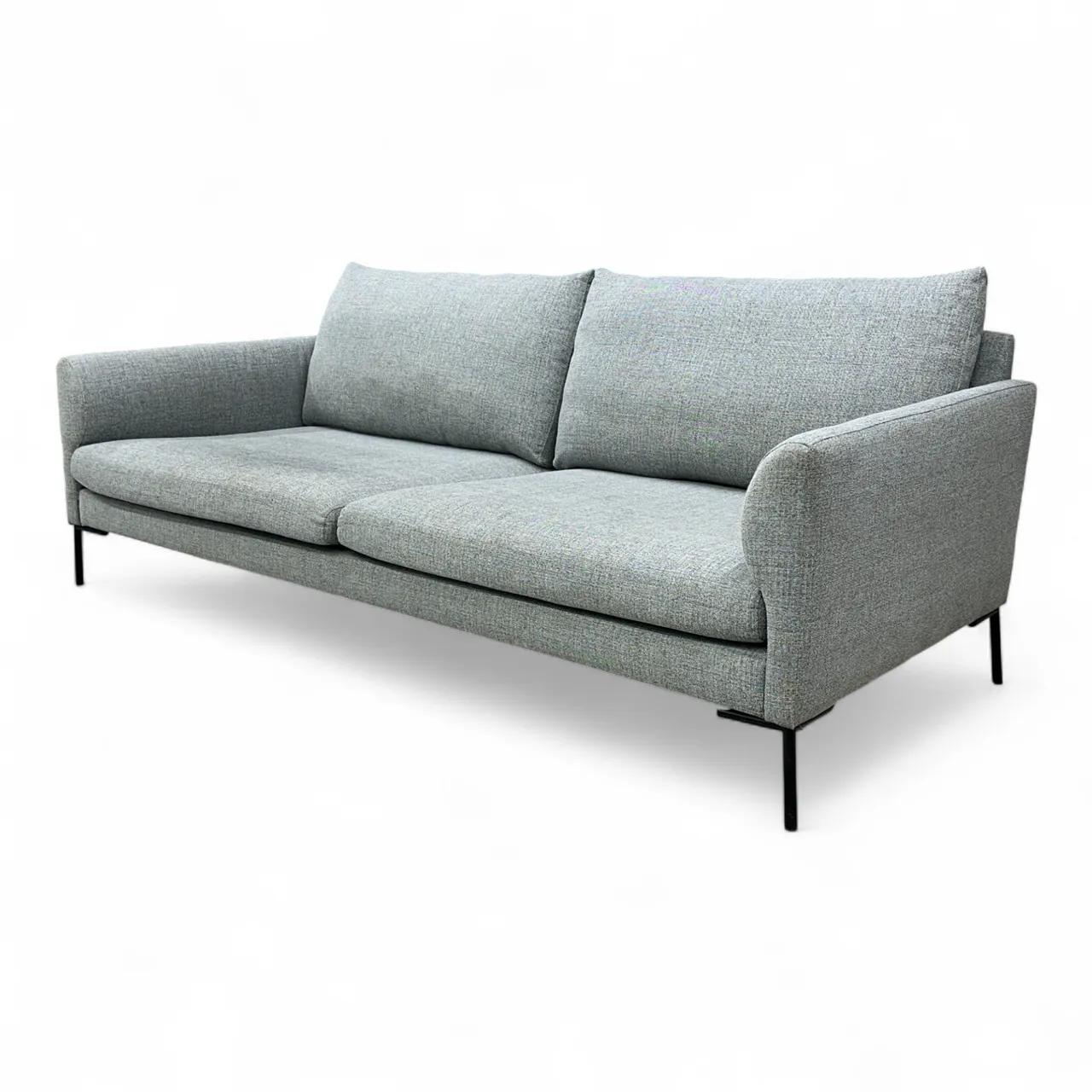 Nyrenset 2-Seter Sofa Grå