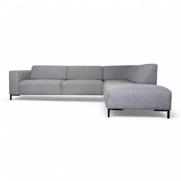Nyrenset hjørnesofa med åpen ende, bilde 3