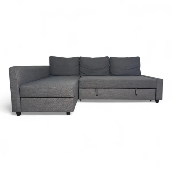 Nyrenset Grå Friheten Hjørnesovesofa med sjeselong fra IKEA, bilde 2