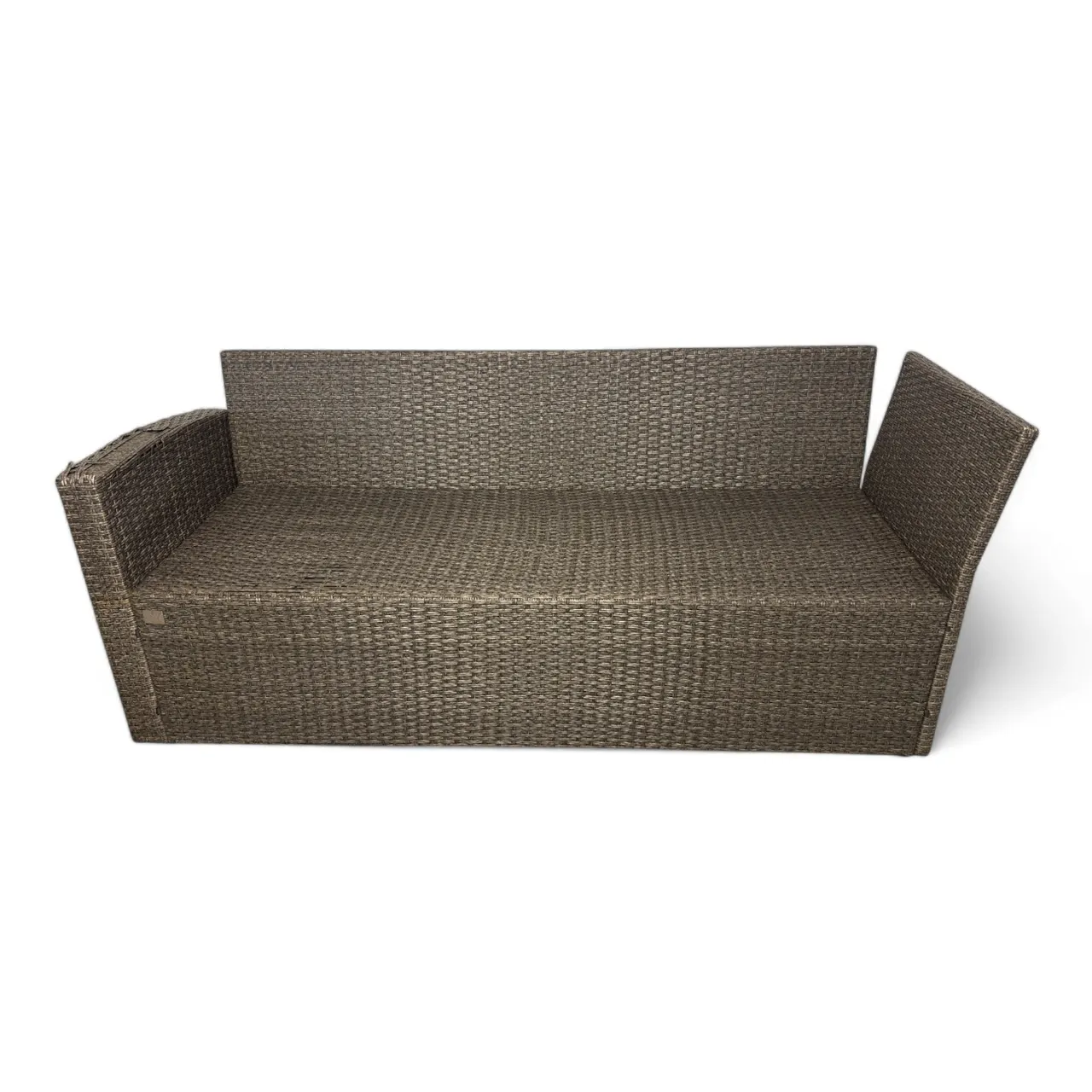 OUTLET - Halv hagesofa med bord