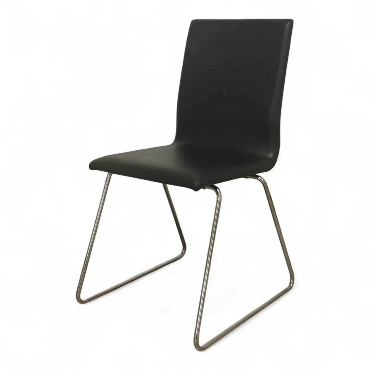 Nyrenset Svart Konferansestol / Spisestol Ikea