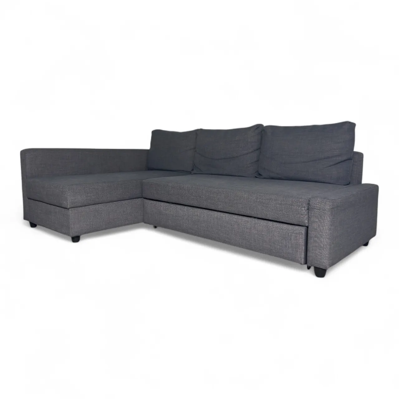 Nyrenset Grå Friheten Hjørnesovesofa med sjeselong fra IKEA