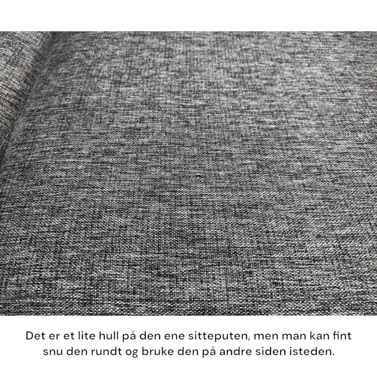 Nyrenset U-sofa