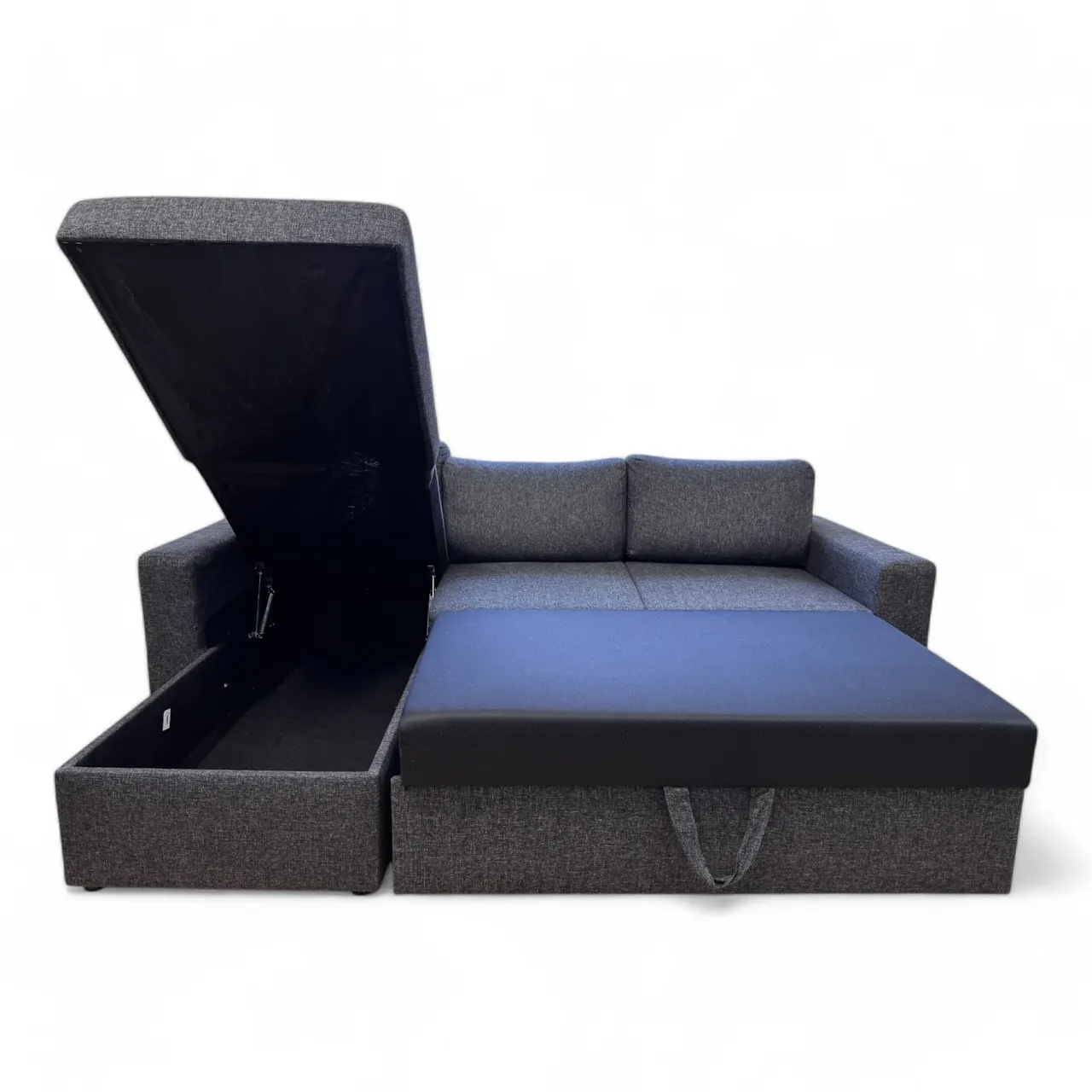 Nyrenset sovesofa med sjeselong fra Gjenbruksgiganten
