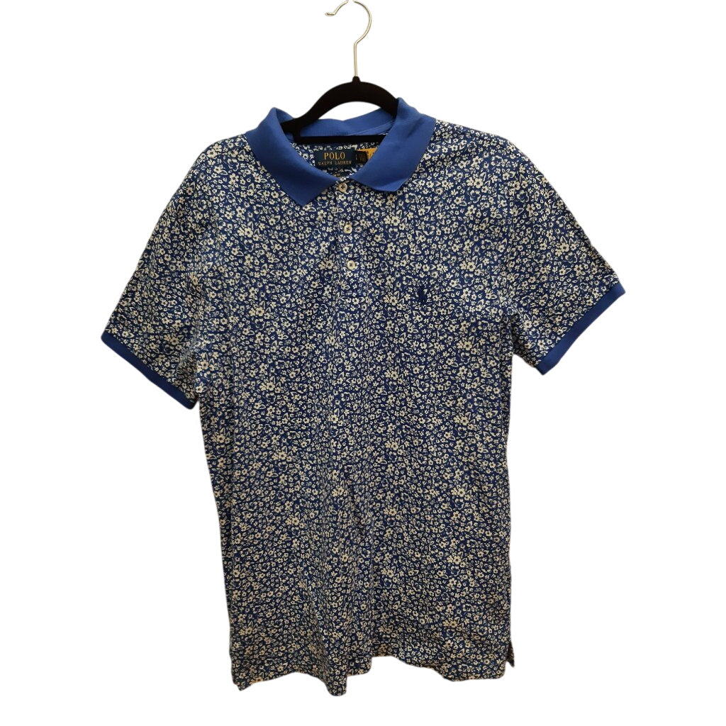 T-skjorte herre POLO Ralph Lauren Blå Str. L Som ny