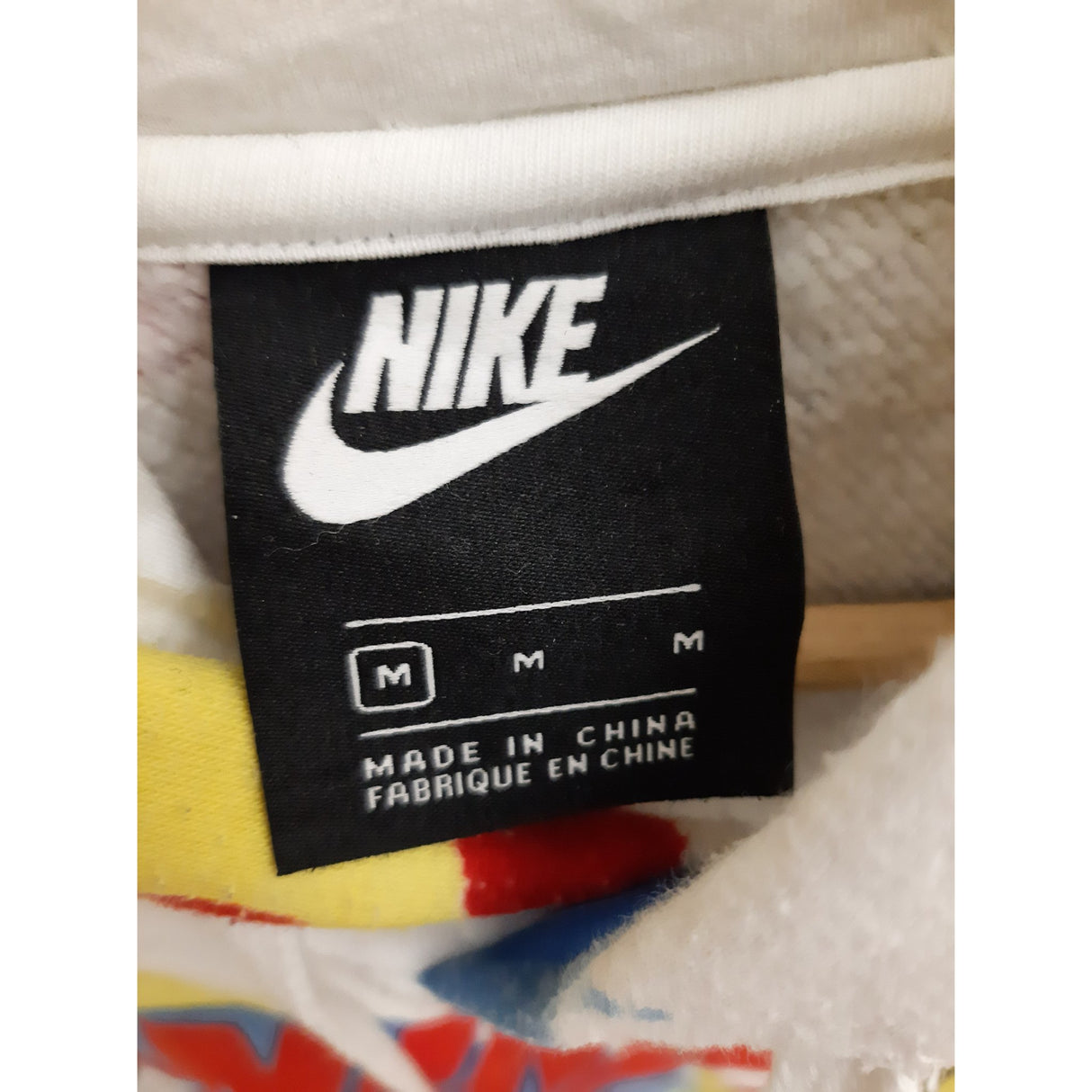 Hoodie herre Nike Flerfarget Str. M Som ny