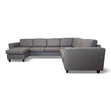 Nyrenset U-sofa