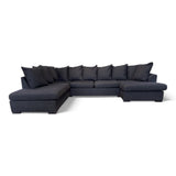 Nyrenset Boston U-sofa