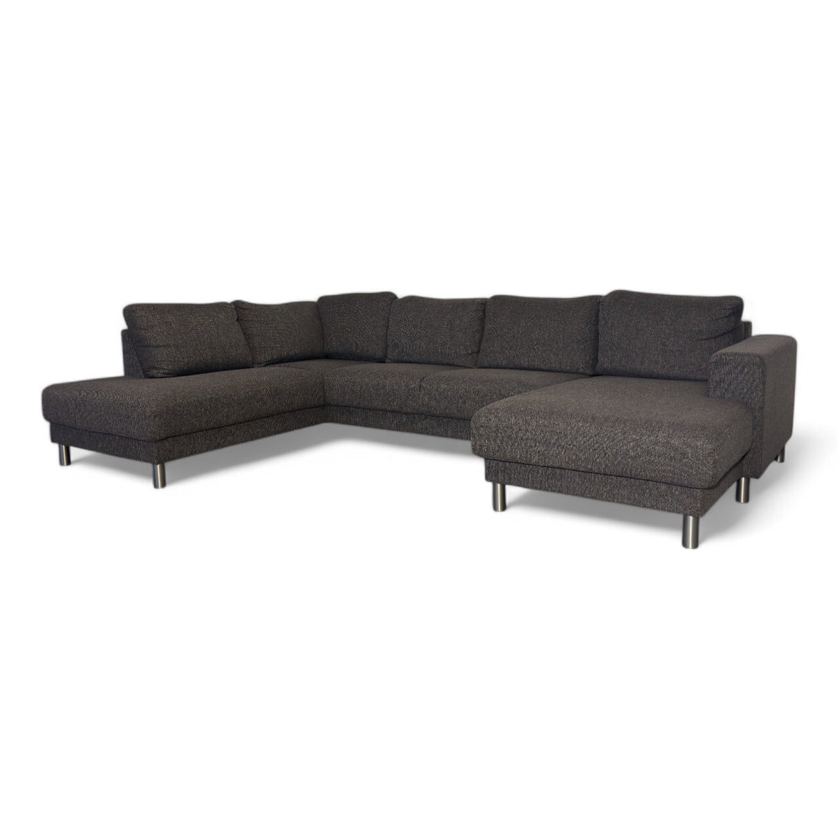 Nyrenset U-sofa
