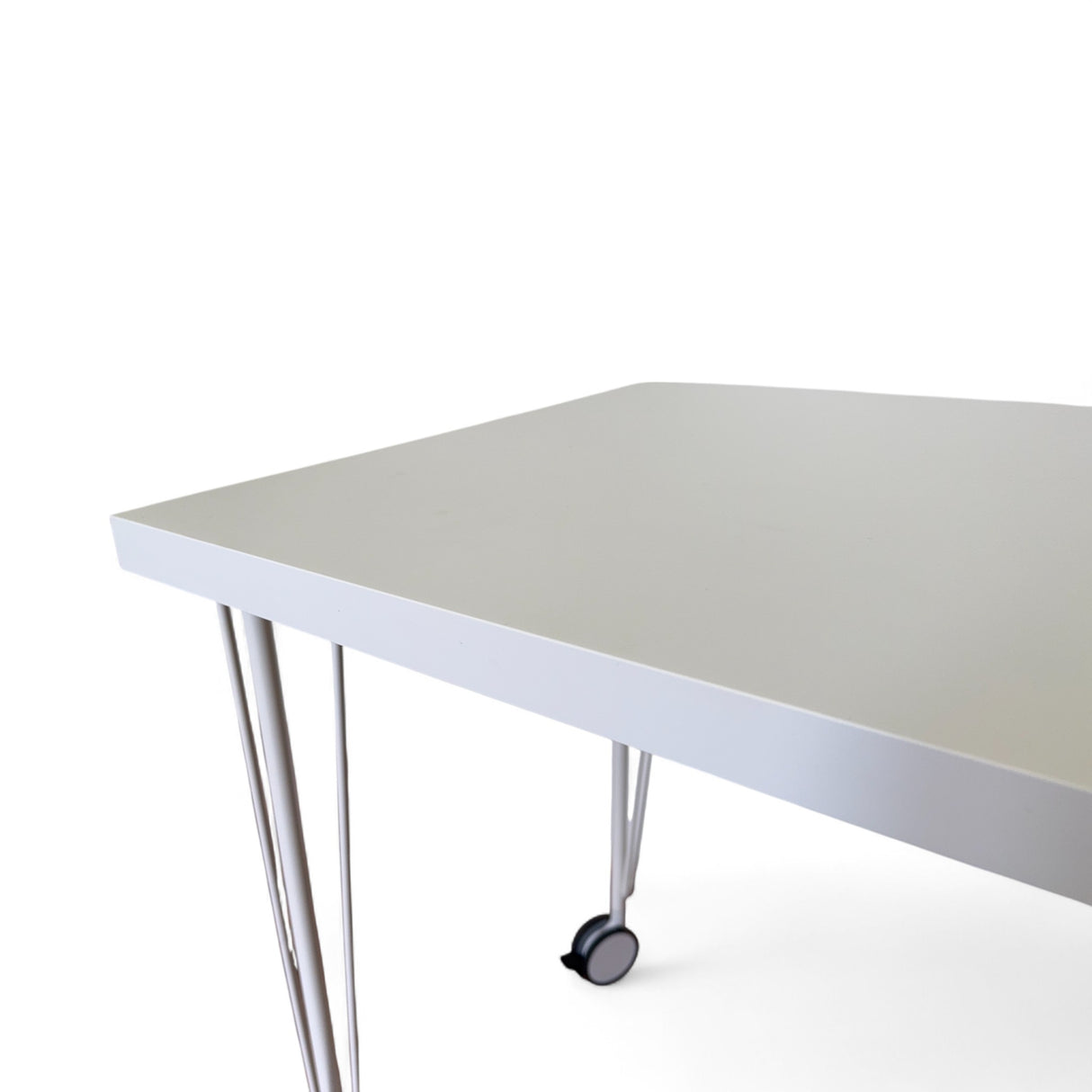 IKEA Linnmon Skrivebord på Hjul (Hvit)