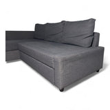 Nyrenset Grå Friheten Hjørnesovesofa med sjeselong fra IKEA
