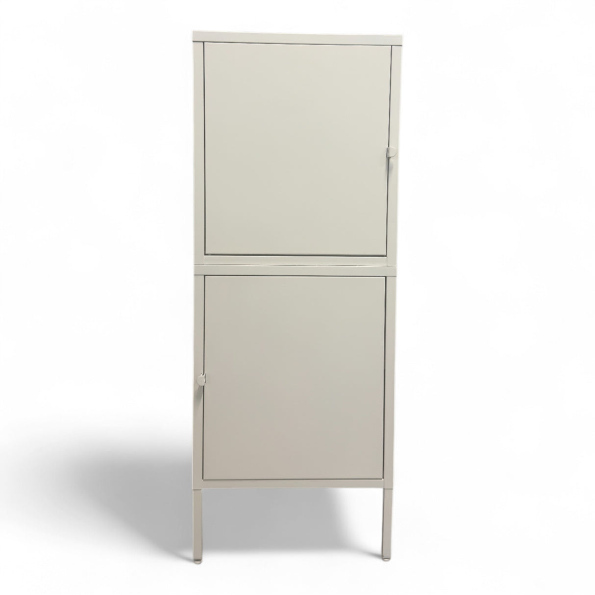 Nyrenset Hvit Låsbart Skap IKEA Hallan