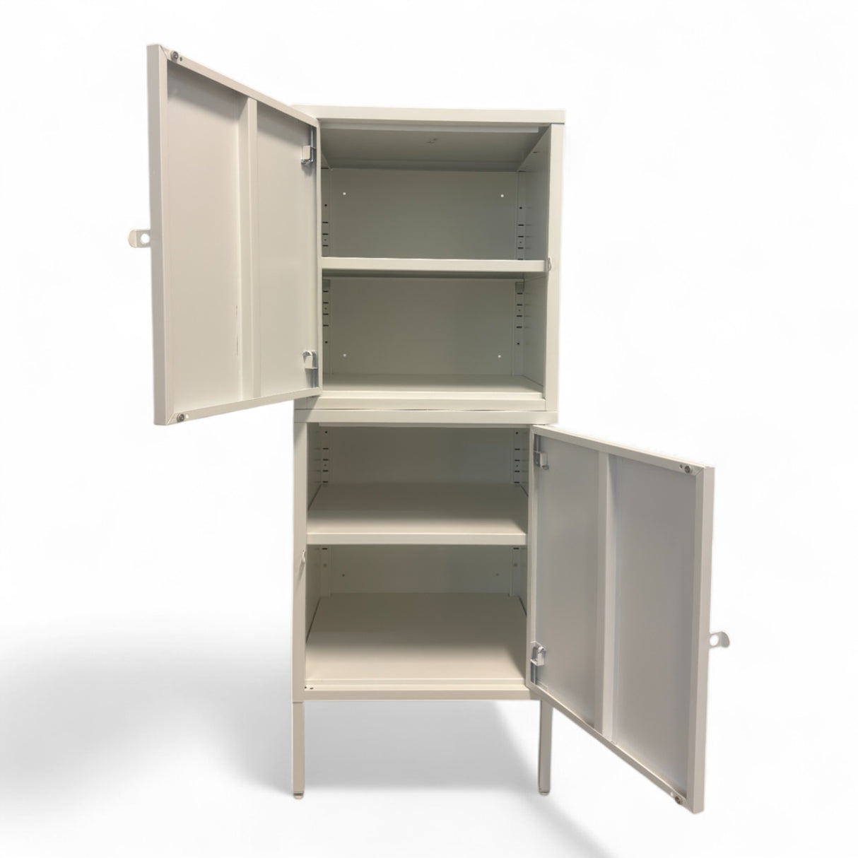 Nyrenset Hvit Låsbart Skap IKEA Hallan