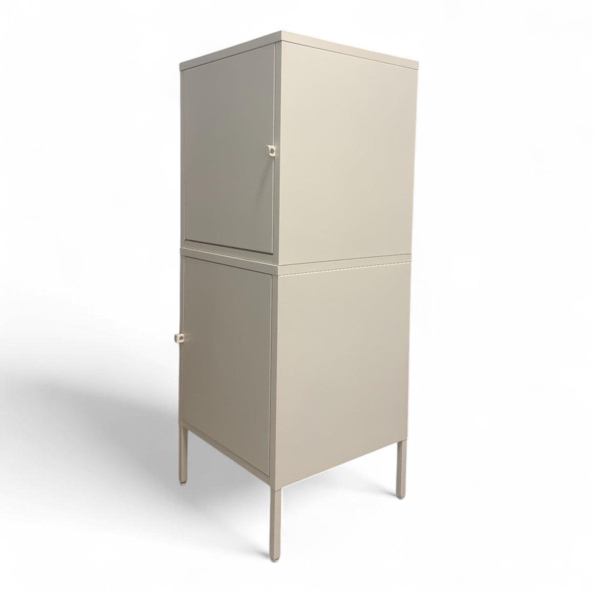 Nyrenset Hvit Låsbart Skap IKEA Hallan