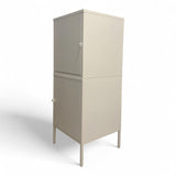 Nyrenset Hvit Låsbart Skap IKEA Hallan