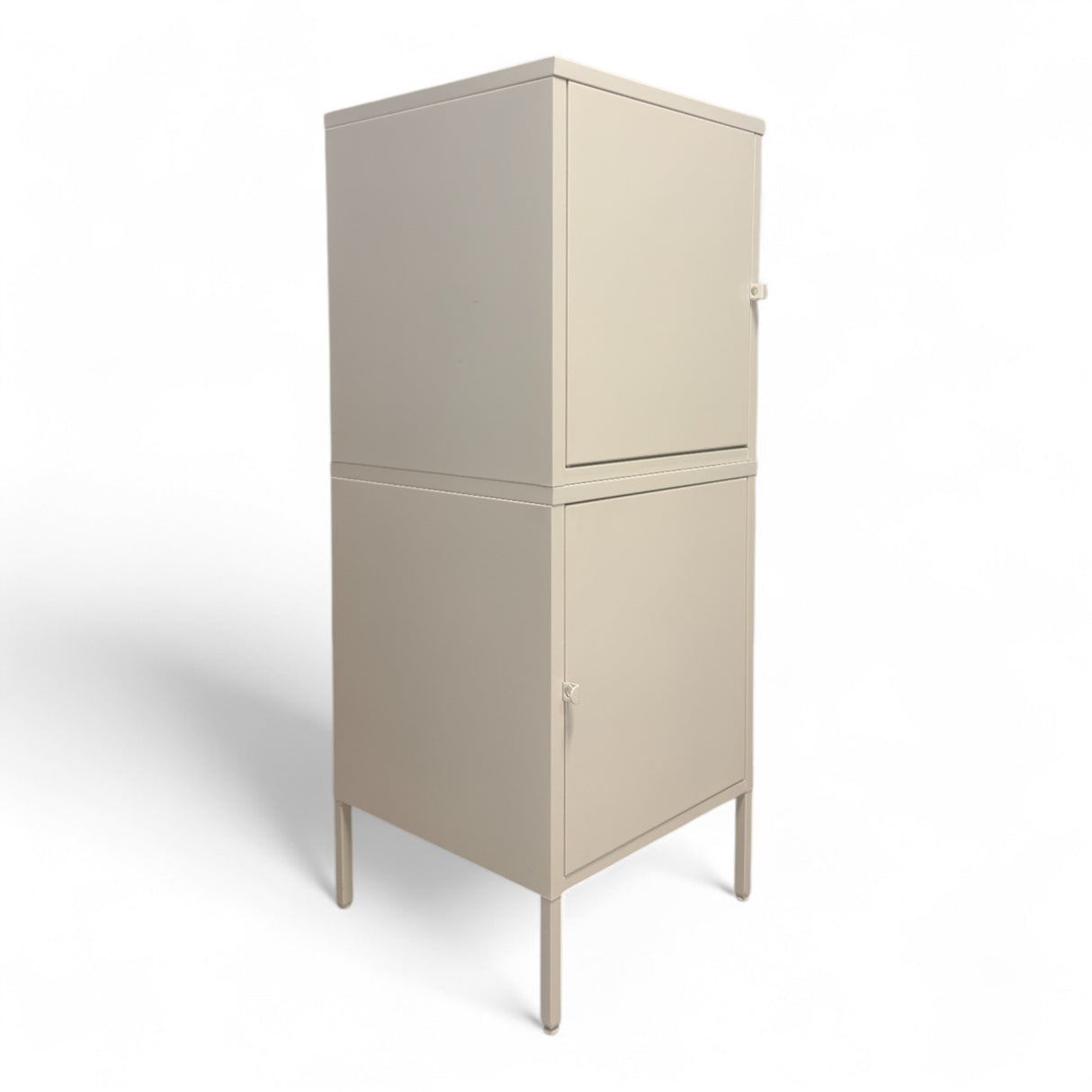 Nyrenset Hvit Låsbart Skap IKEA Hallan