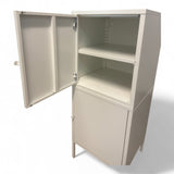 Nyrenset Hvit Låsbart Skap IKEA Hallan