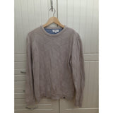 Genser Herre RICCOVERO Bomull Cashmere Beige Str. L